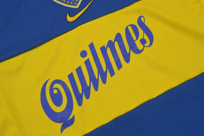 Boca Juniors Soccer Jersey Home Retro Replica 2001