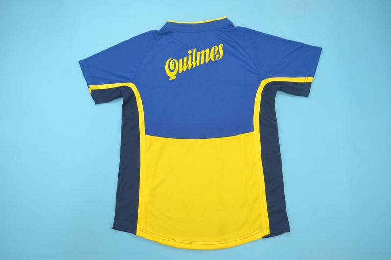 Boca Juniors Soccer Jersey Home Retro Replica 2001