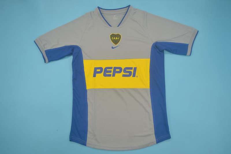 Boca Juniors Soccer Jersey Away Retro Replica 2002