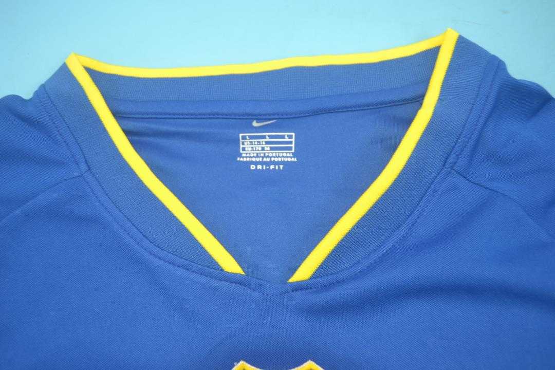 Boca Juniors Soccer Jersey Home Retro Replica 2002