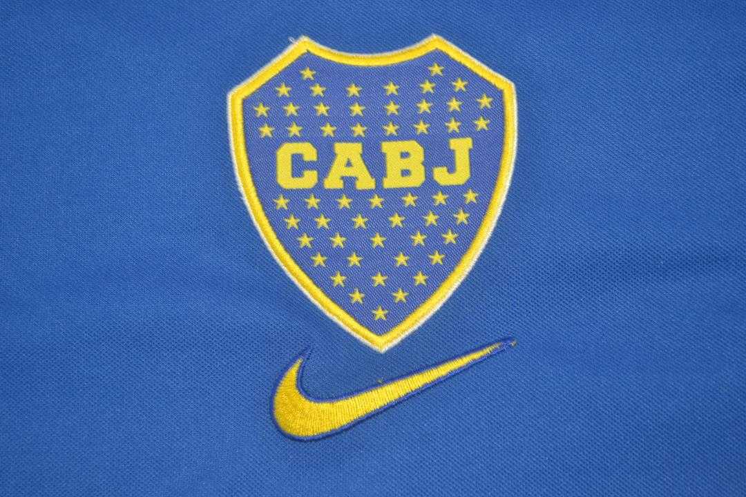 Boca Juniors Soccer Jersey Home Retro Replica 2002