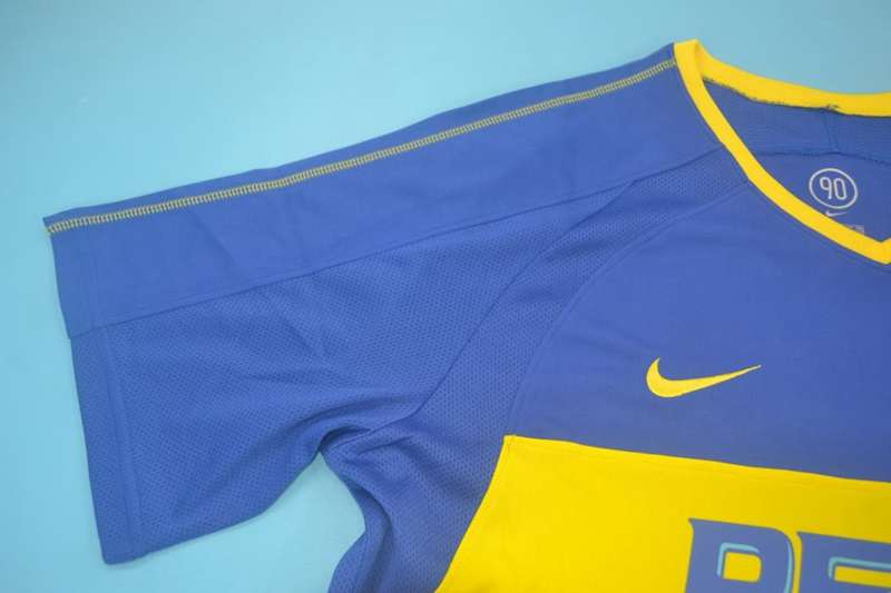 Boca Juniors Soccer Jersey Home Retro Replica 2003