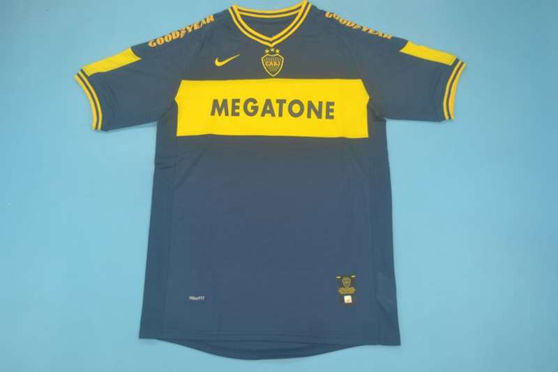 Boca Juniors Soccer Jersey Home Retro Replica 2007