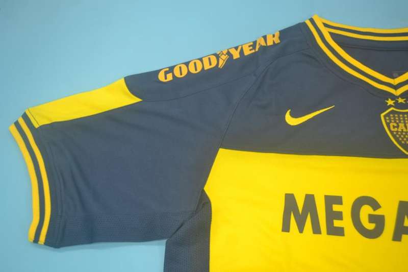 Boca Juniors Soccer Jersey Home Retro Replica 2007