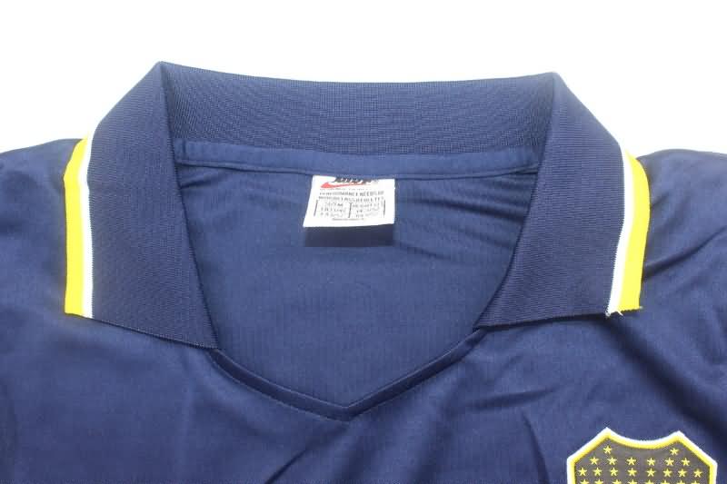 Boca Juniors Soccer Jersey Home Long Sleeve Retro Replica 1996/97