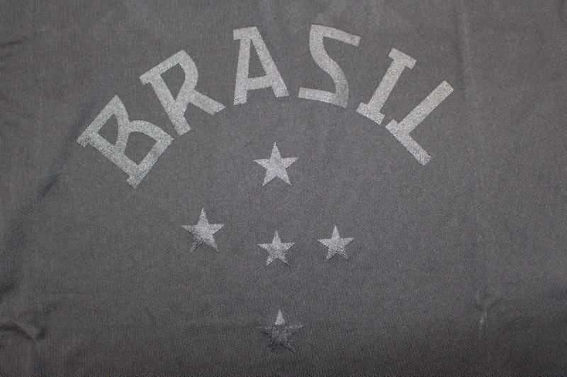 Brazil Soccer Jersey Third Retro Replica 2013/14