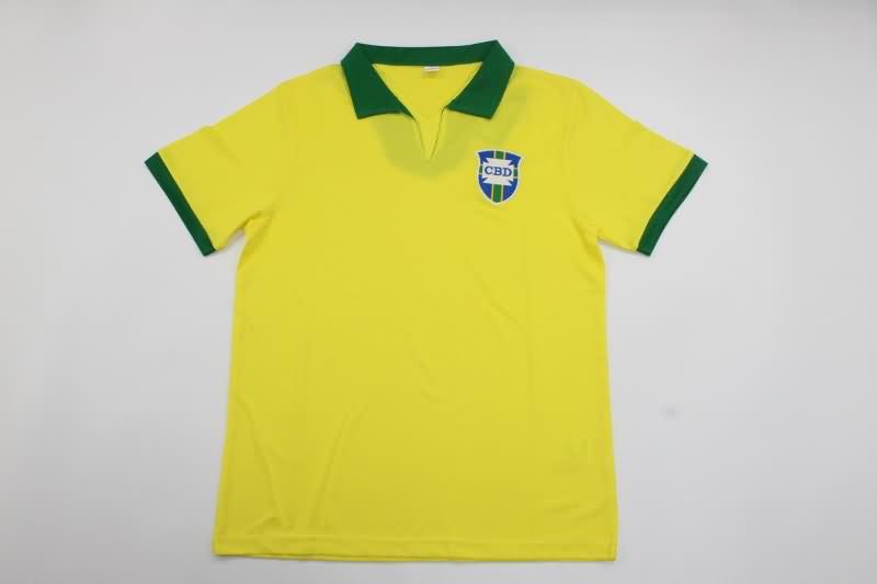 Brazil Soccer Jersey Home Retro Replica 1957