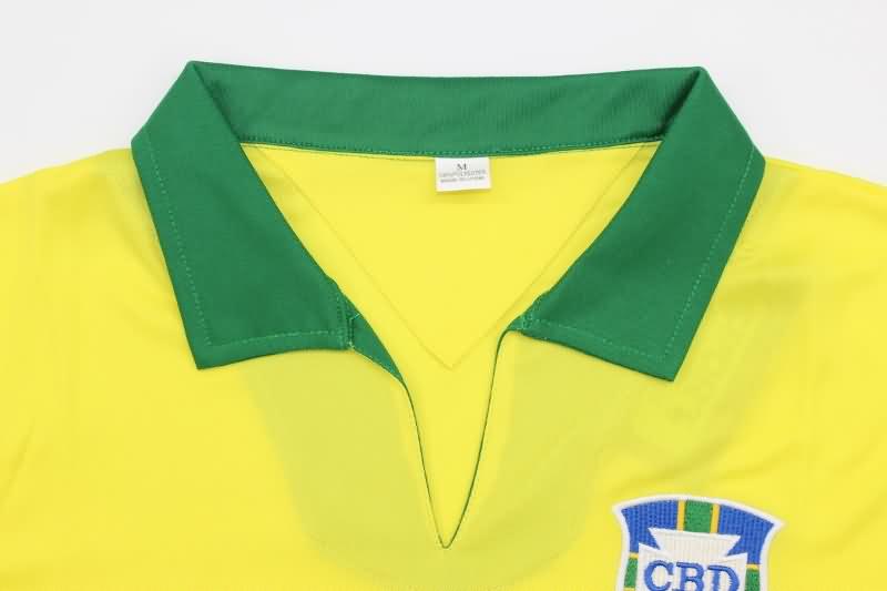 Brazil Soccer Jersey Home Retro Replica 1957