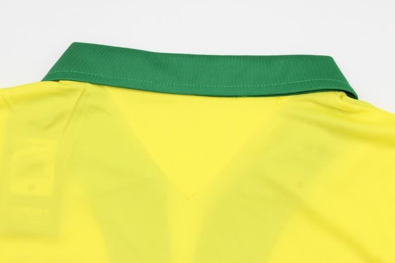 Brazil Soccer Jersey Home Retro Replica 1957