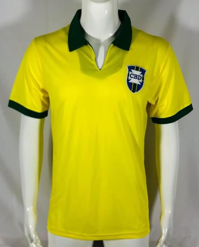 Brazil Soccer Jersey Home Retro Replica 1969
