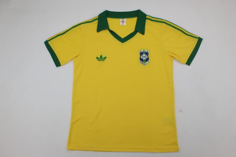 Brazil Soccer Jersey Home Retro Replica 1978