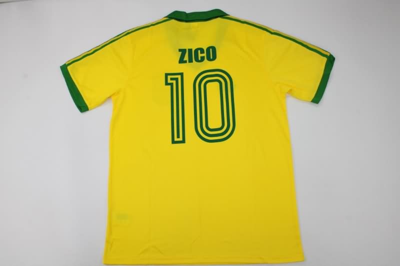 Brazil Soccer Jersey Home Retro Replica 1978