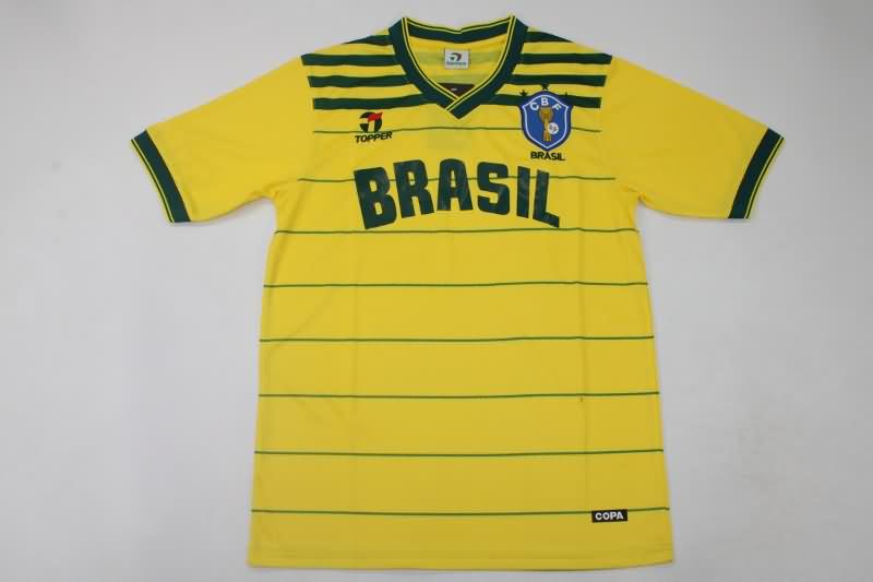 Brazil Soccer Jersey Home Retro Replica 1984