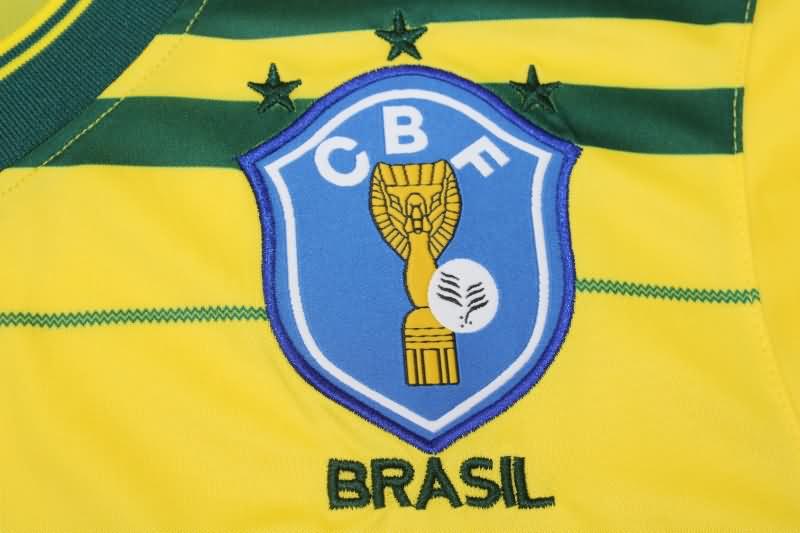 Brazil Soccer Jersey Home Retro Replica 1984