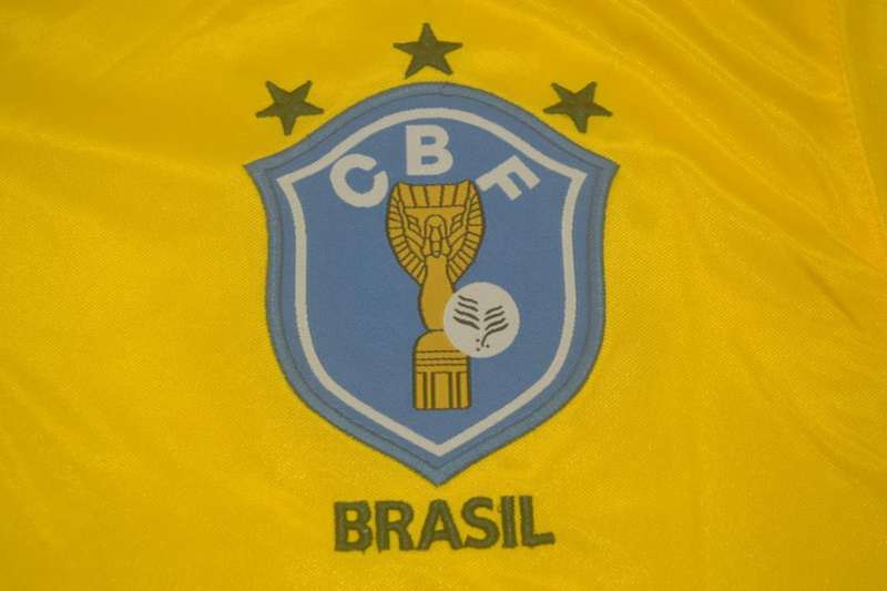 Brazil Soccer Jersey Home Retro Replica 1985