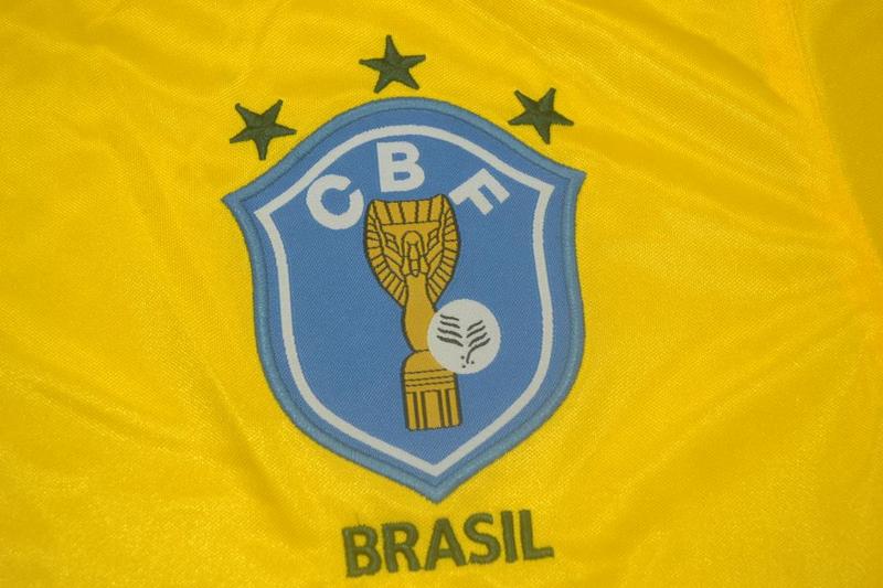 Brazil Soccer Jersey Home Retro Replica 1988