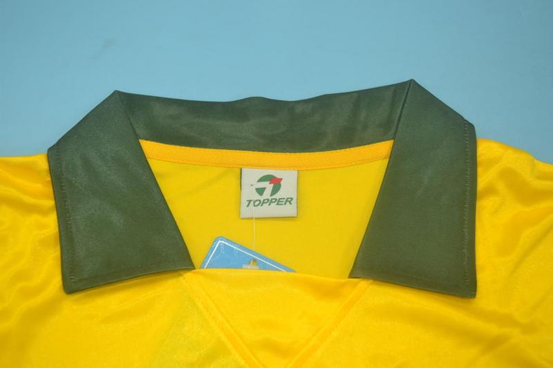 Brazil Soccer Jersey Home Retro Replica 1988