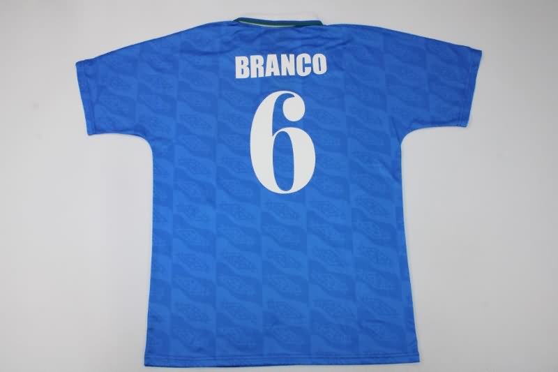 Brazil Soccer Jersey Away Retro Replica 1992