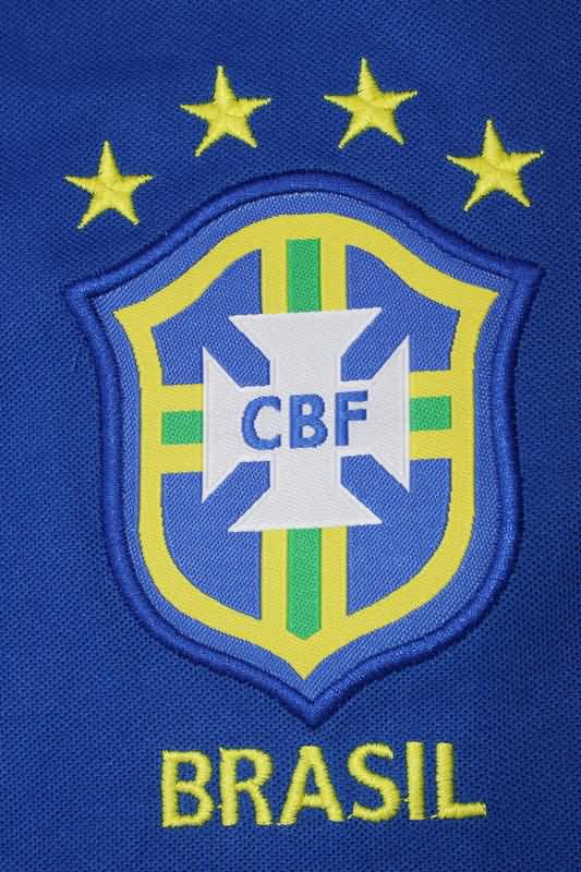 Brazil Soccer Jersey Away Retro Replica 1997