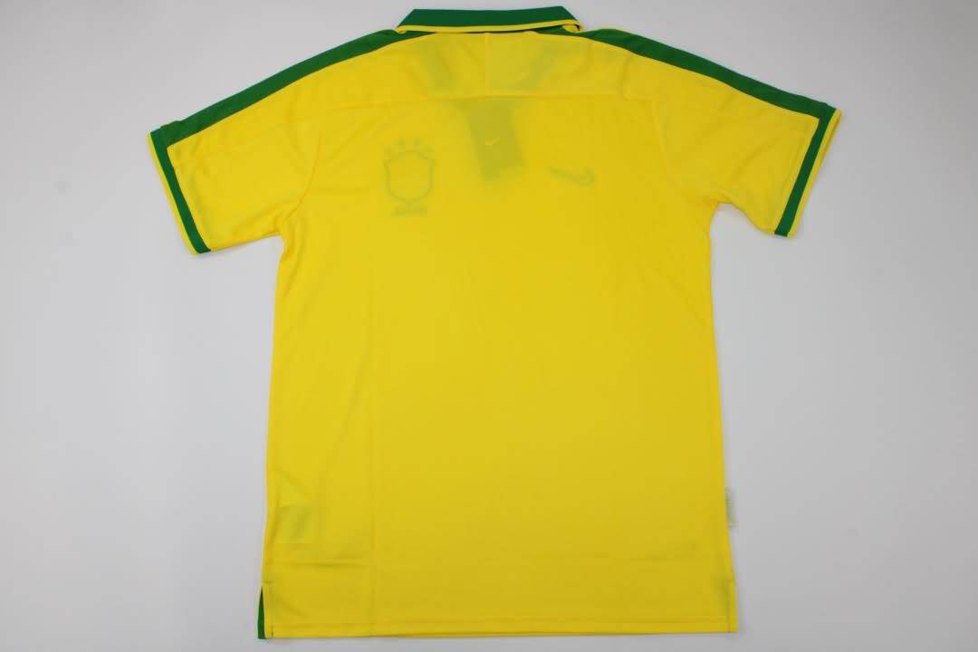 Brazil Soccer Jersey Home Retro Replica 1997