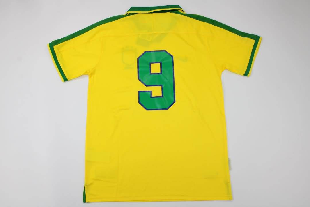 Brazil Soccer Jersey Home Retro Replica 1997