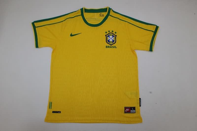 AAA Quality Brazil 1998 Home Retro Soccer Jersey (Player)