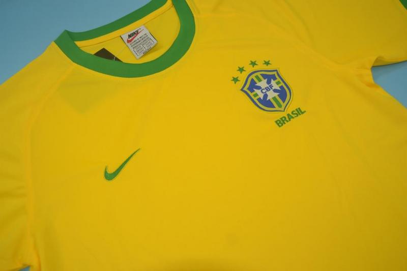 Brazil Soccer Jersey Home Retro Replica 2000