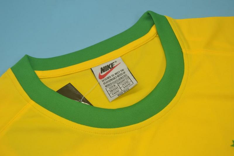 Brazil Soccer Jersey Home Retro Replica 2000