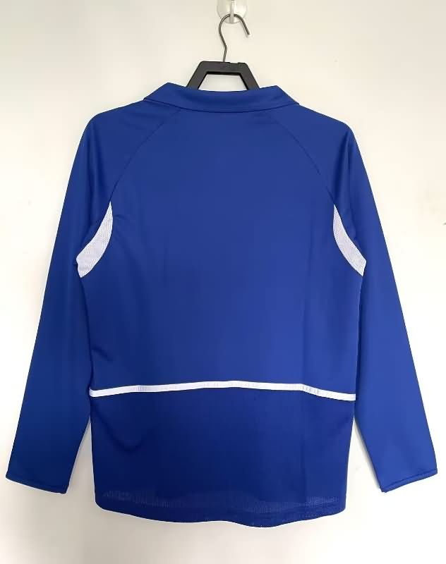 AAA Quality Brazil 2002 Away Long Sleeve Retro Soccer Jersey