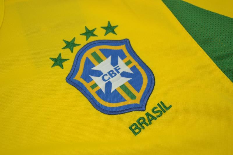 Brazil Soccer Jersey Home Retro Replica 2002