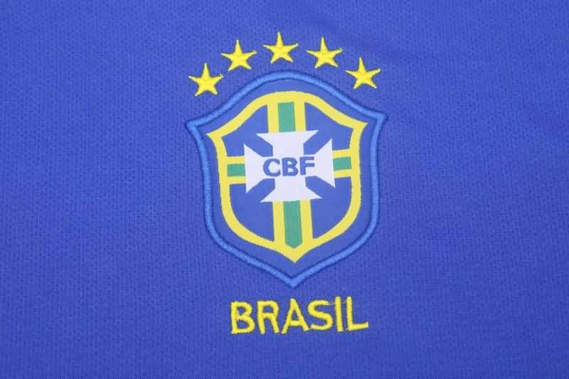 Brazil Soccer Jersey Away Retro Replica 2004
