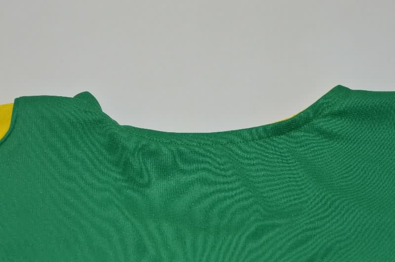 AAA Quality Brazil 2004 Home Retro Long Sleeve Soccer Jersey