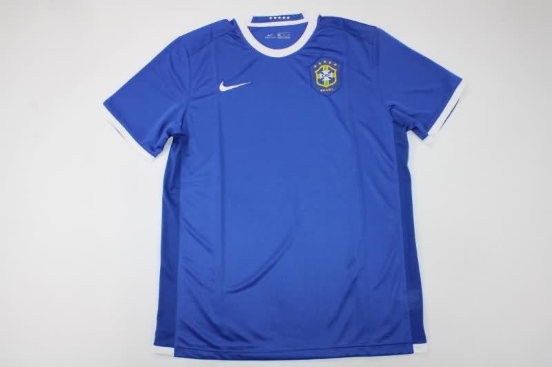 Brazil Soccer Jersey Away Retro Replica 2006