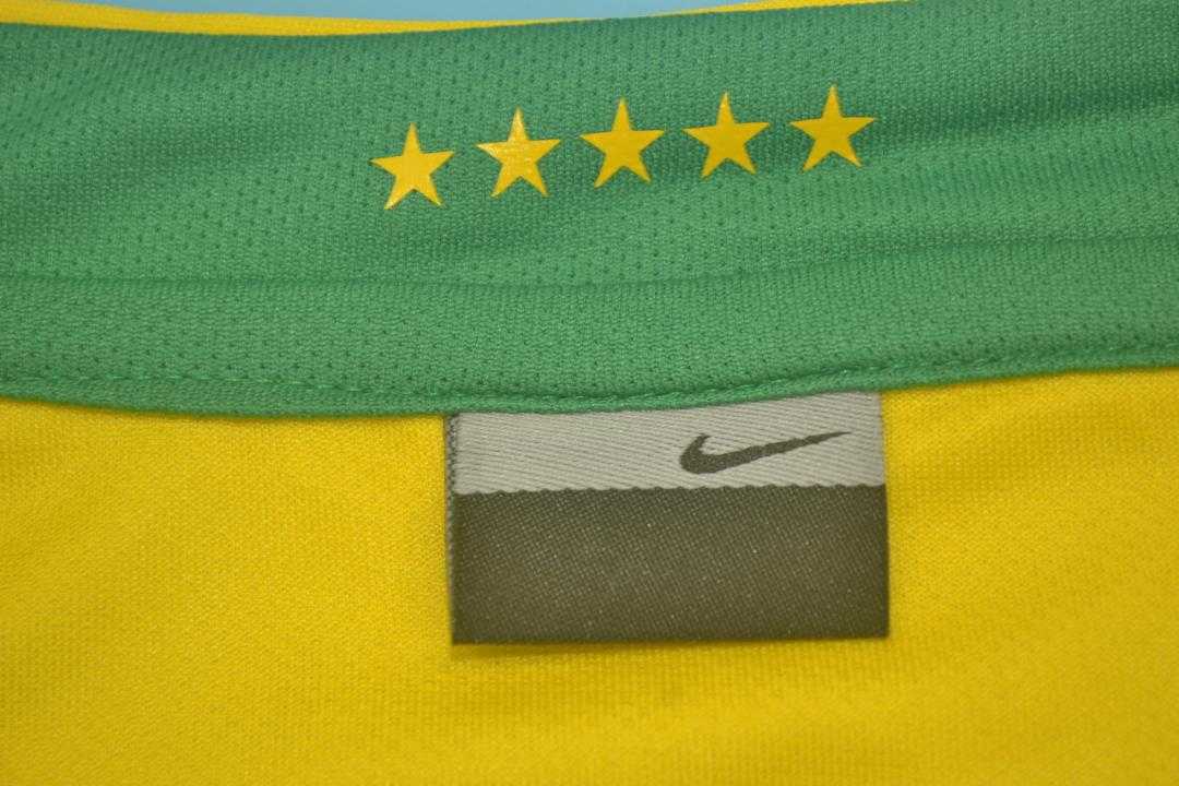 Brazil Soccer Jersey Home Retro Replica 2006