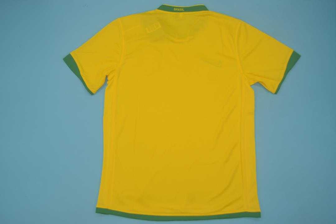 Brazil Soccer Jersey Home Retro Replica 2006