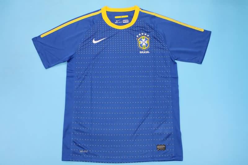 Brazil Soccer Jersey Away Retro Replica 2010