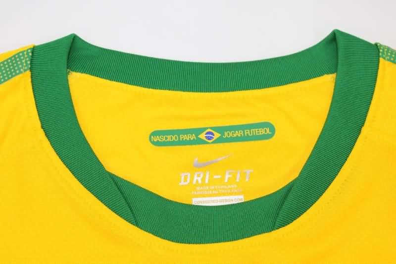 Brazil Soccer Jersey Home Retro Replica 2010