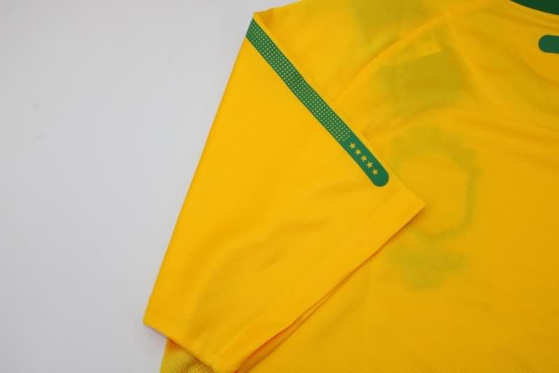 Brazil Soccer Jersey Home Retro Replica 2010