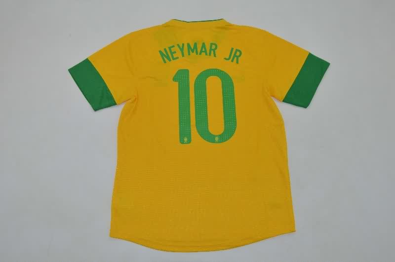 AAA Quality Brazil 2012 Home Retro Soccer Jersey