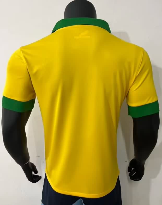 AAA Quality Brazil 2013 Home Retro Soccer Jersey