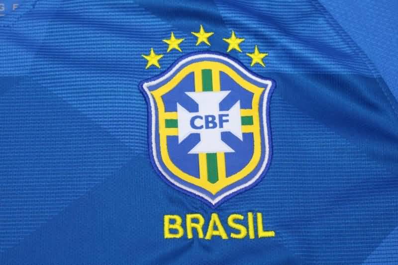 Brazil Soccer Jersey Away Retro Replica 2018