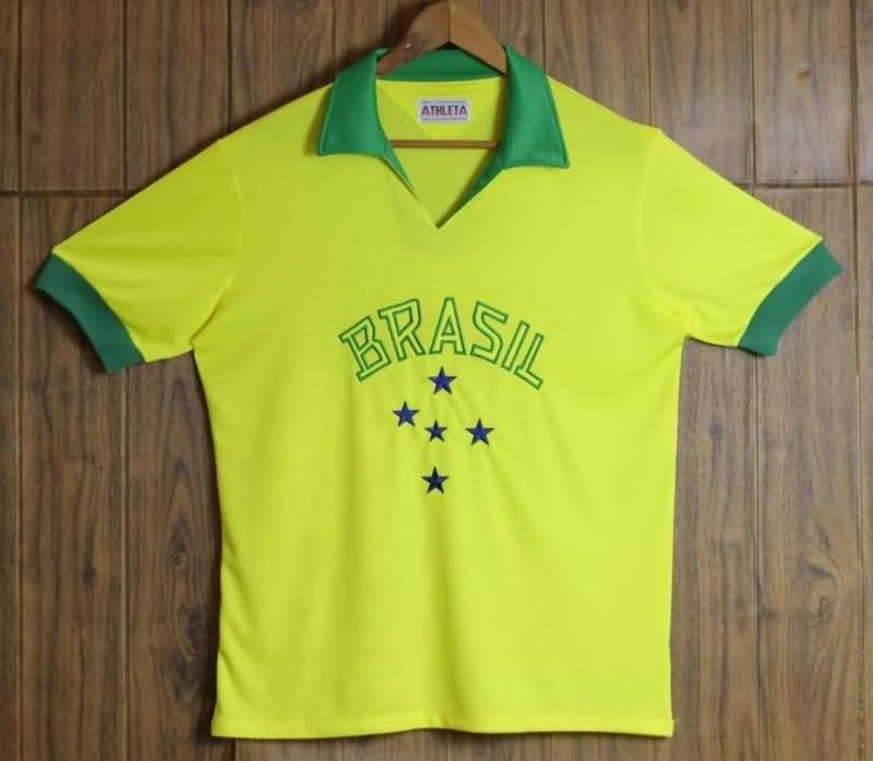 Brazil Soccer Jersey Home Retro Replica 1958/62
