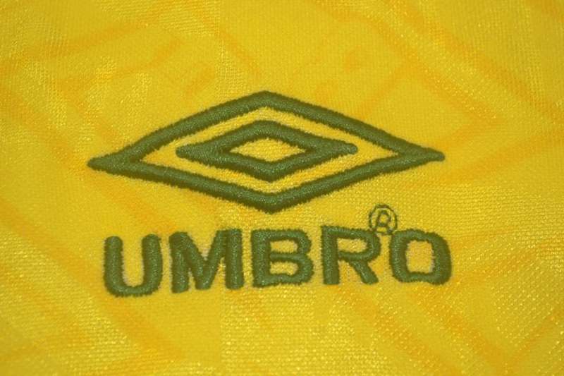 Brazil Soccer Jersey Home Retro Replica 1991/93