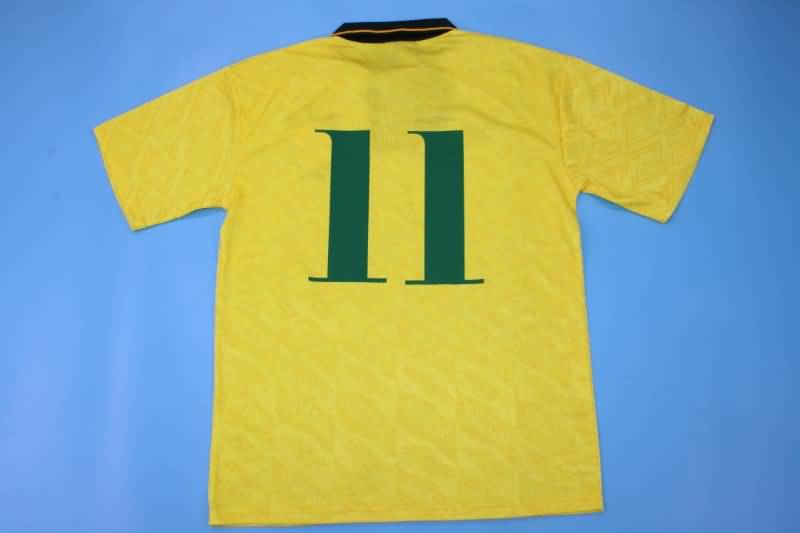 Brazil Soccer Jersey Home Retro Replica 1991/93