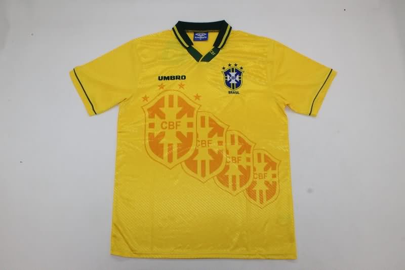 Brazil Soccer Jersey Home Retro Replica 1994/95