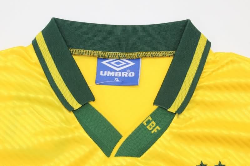 Brazil Soccer Jersey Home Retro Replica 1994/95