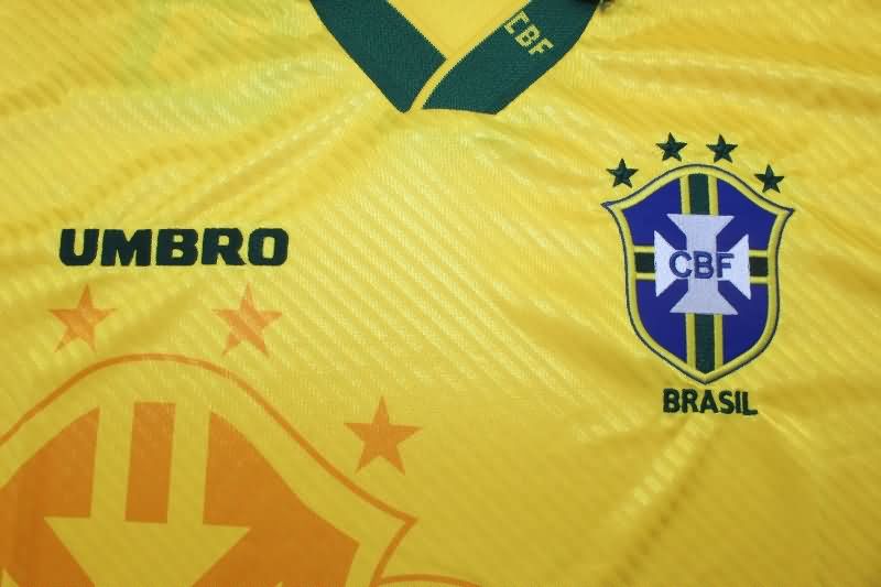 Brazil Soccer Jersey Home Retro Replica 1994/95