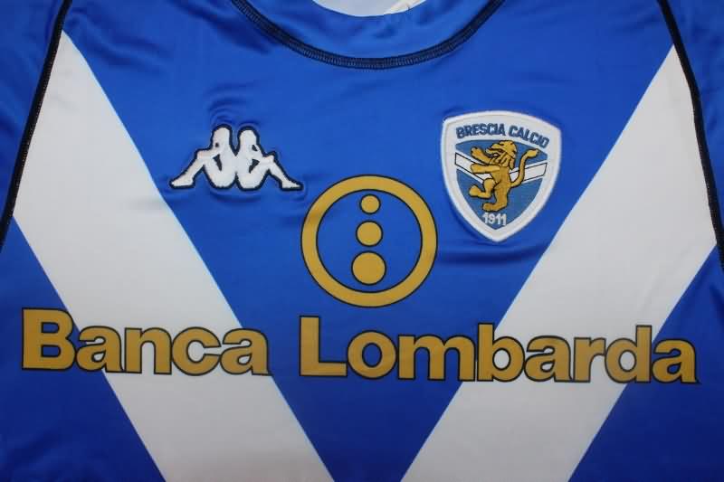 Brescia Soccer Jersey Home Retro Replica 2003/04