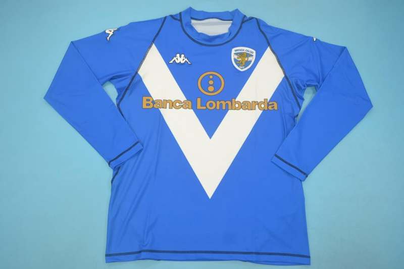 Brescia Soccer Jersey Home Long Retro Replica 2003/04