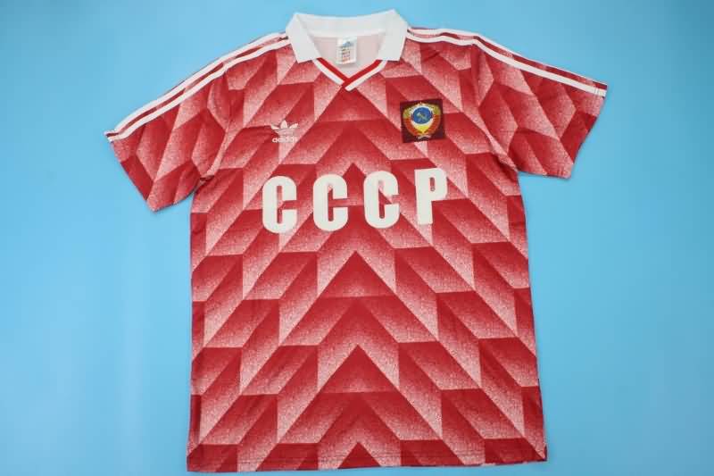 CCCP Soccer Jersey Home Retro Replica 1988